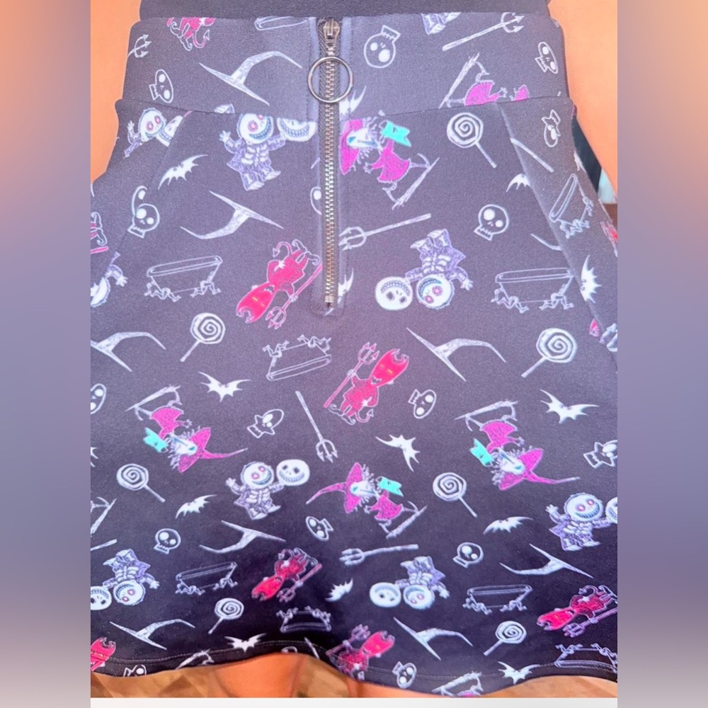 Nightmare Before Christmas O-ring skirt - Picture 5 of 6